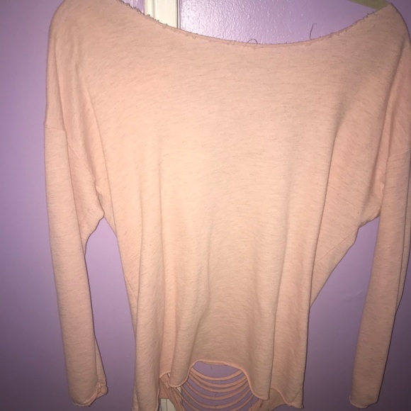Off the shoulder sweatshirt - Picture 2 of 2